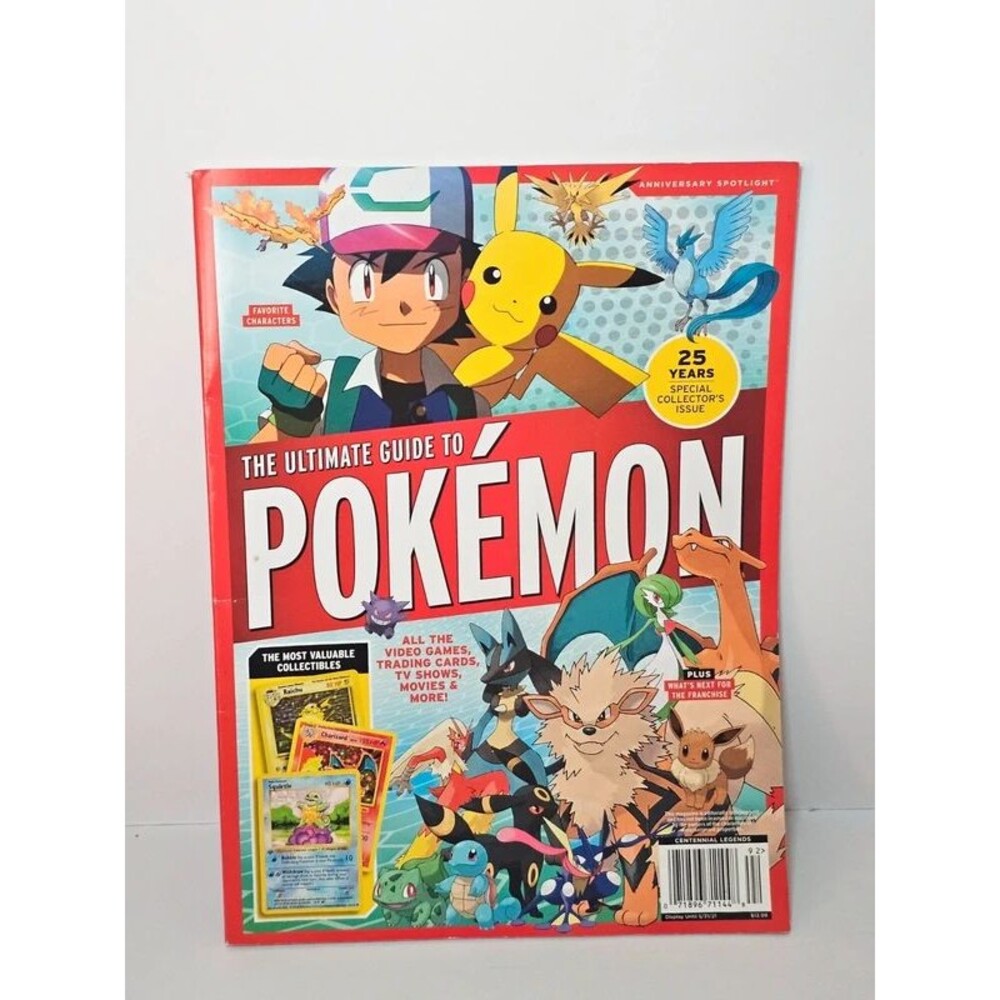 The Ultimate Guide to Pokemon 25 Year Anniversary Spotlight Edition Magazine